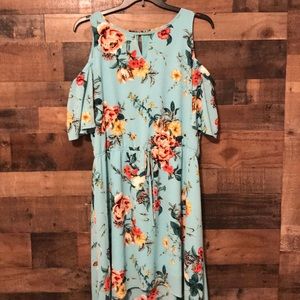 Belle+Sky high low maxi dress size XL